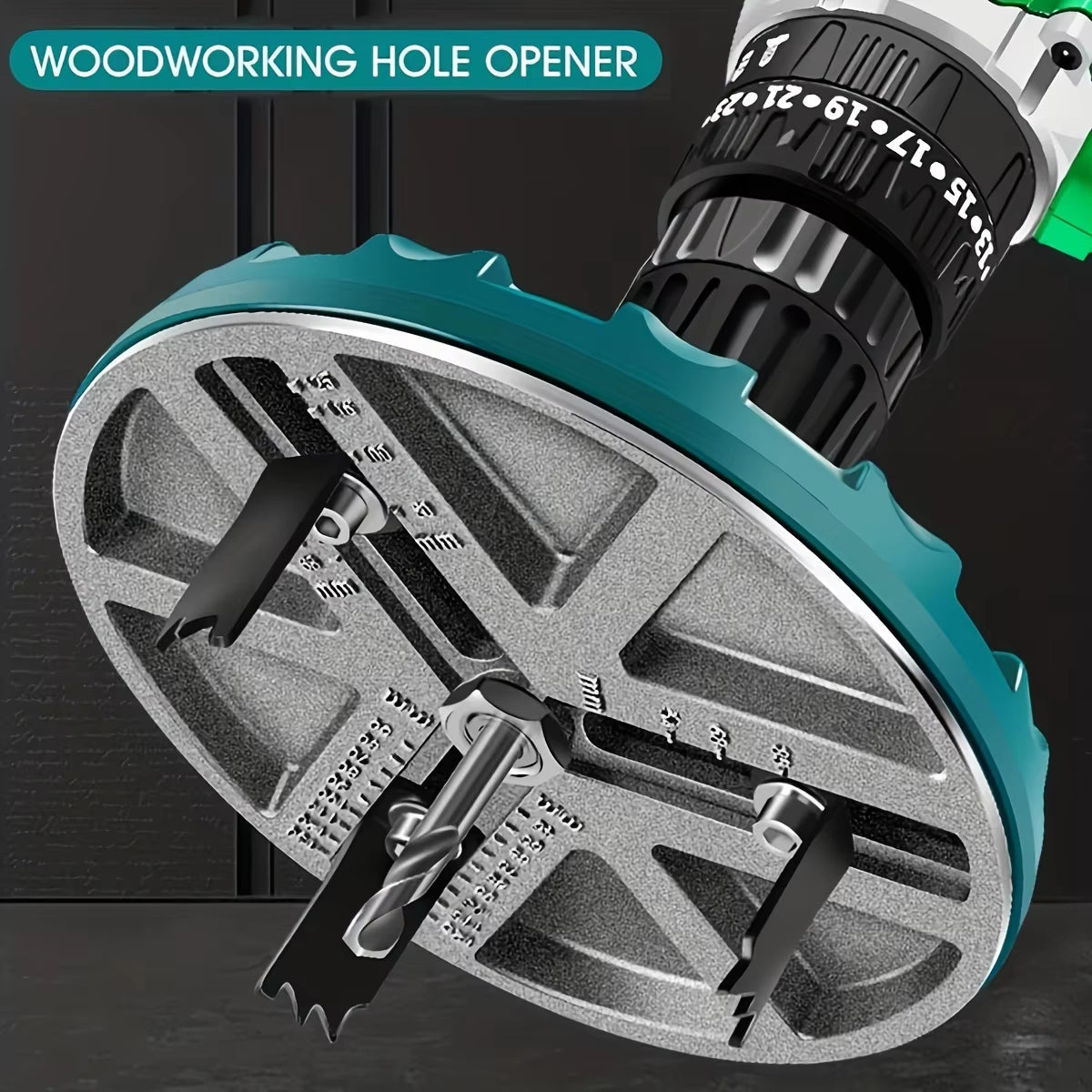 Adjustable Universal Hole Saw (45mm-130mm) or (1.77 inches - 5.11 inches).