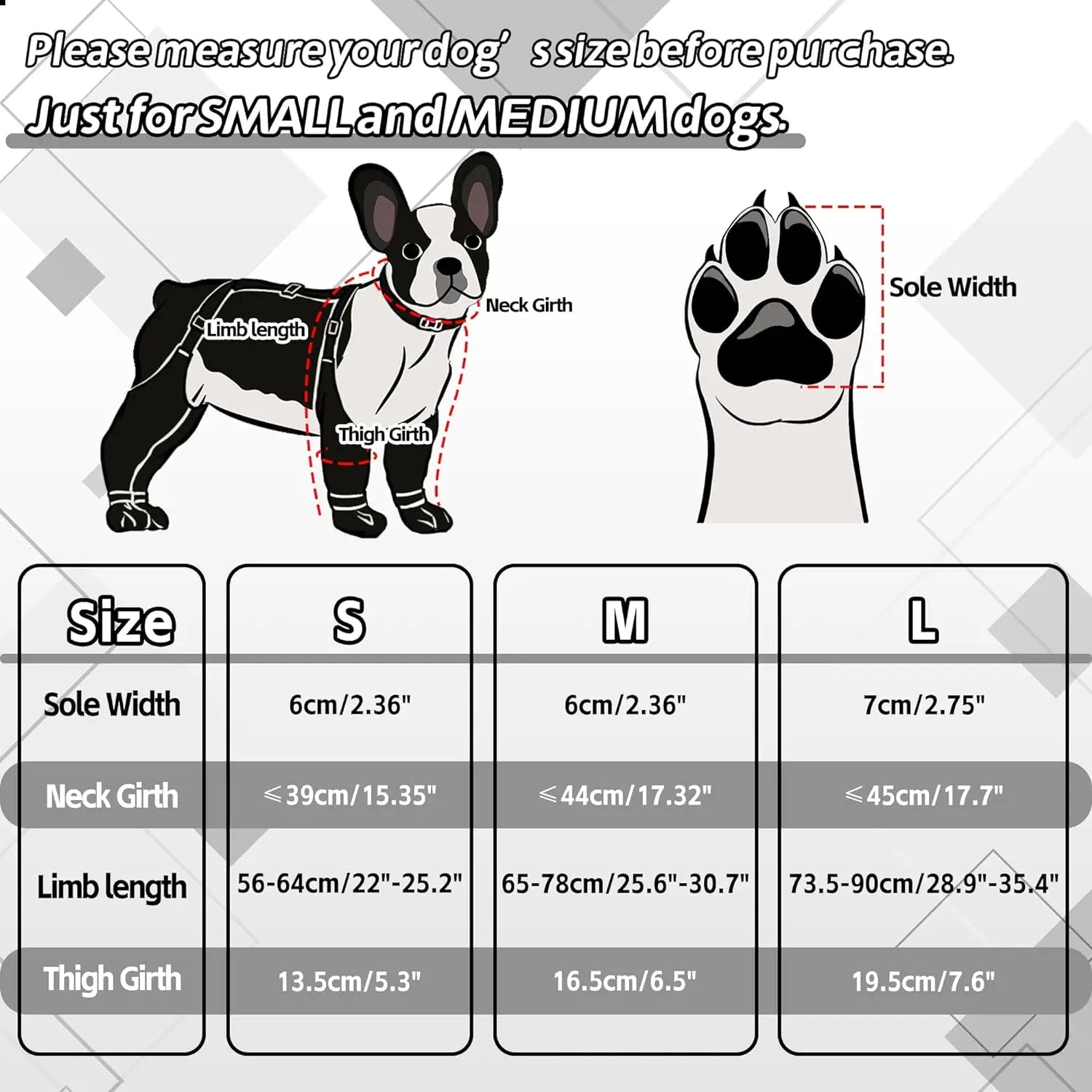 Waterproof Dog Boot Leggings with Suspenders – Paw Protection for All Sizes